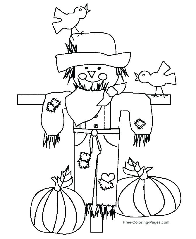 670x820 Scarecrow Coloring Pages Printable Scarecrow Coloring Pages Print