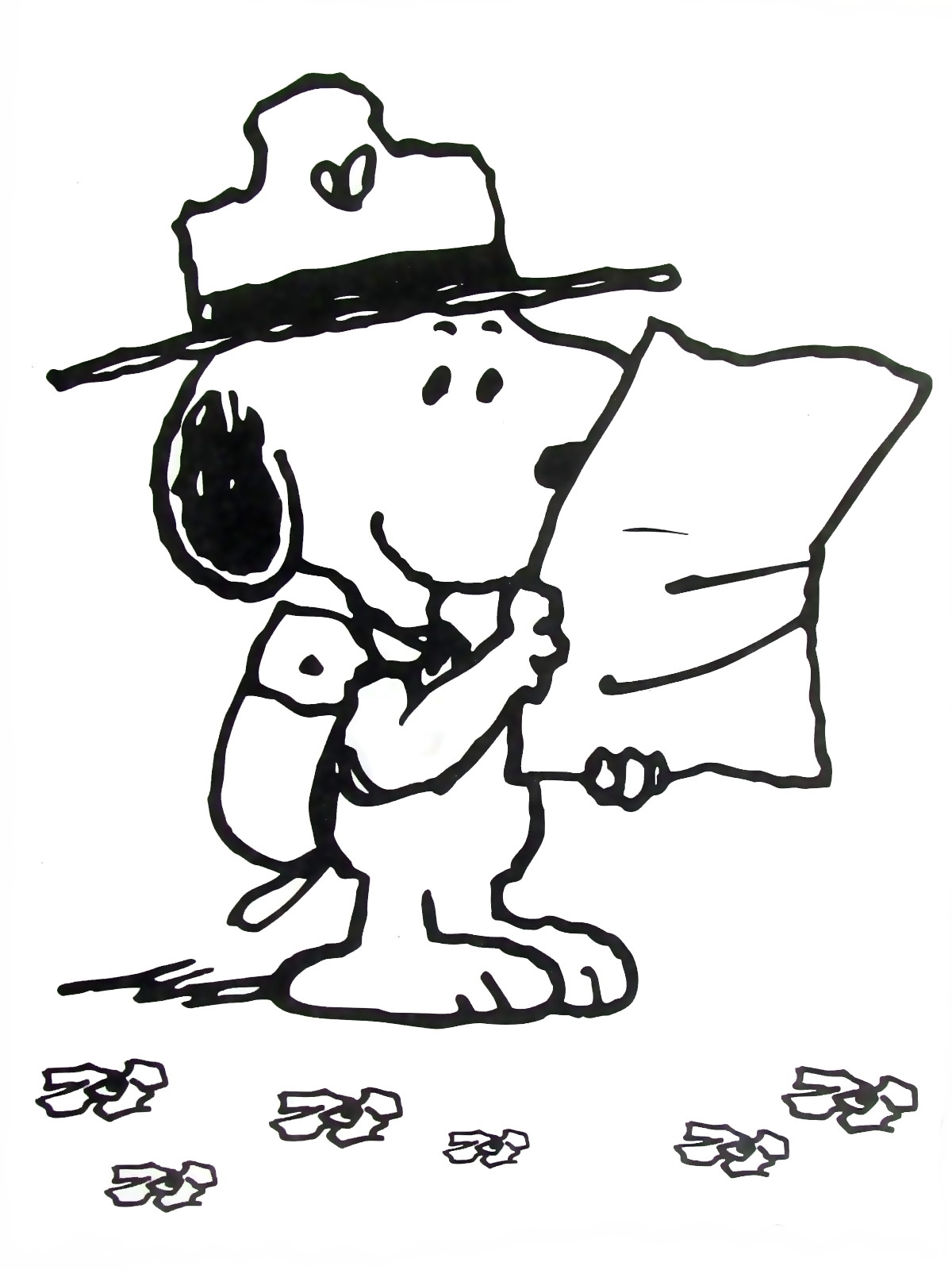 1200x1600 Scarecrow Coloring Pages To Print