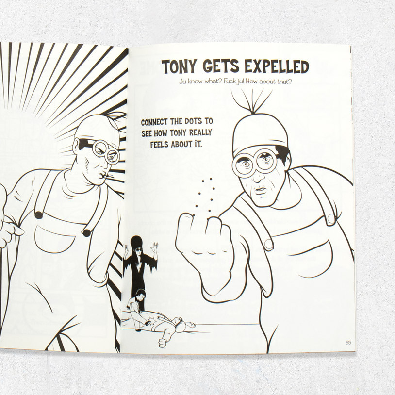 814x814 Stay At Home Scarface Activity Book Firebox