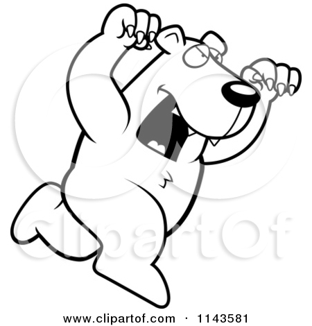 450x470 Scary Bear Coloring Pages