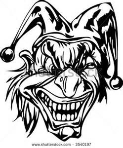 249x300 Scary Clown Coloring Pages Halloween Coloring Pages