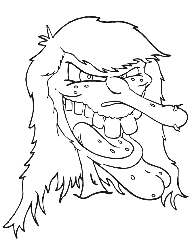 660x854 Scary Coloring Pages Inspirational Scary Monster Coloring Pages Az