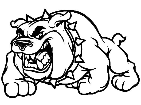 600x450 Scary Coloring Pages Unique Scary Bulldog Coloring Pages Logo
