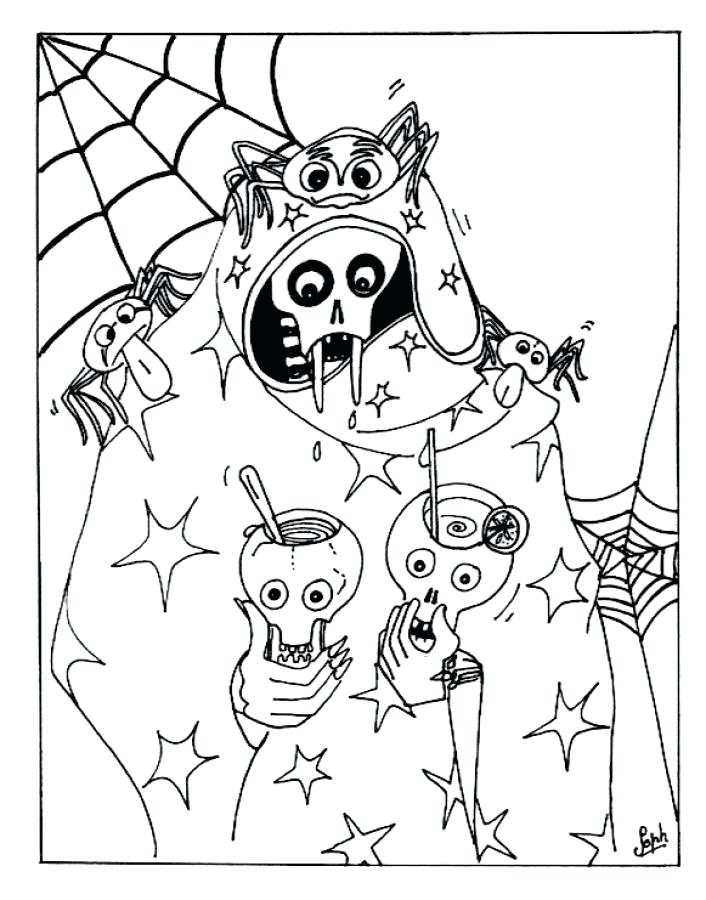 706x900 Free Scary Coloring Pages Fun For Free Scary Coloring Pages