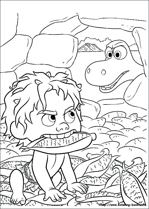 567x794 Free Dinosaur Coloring Pages