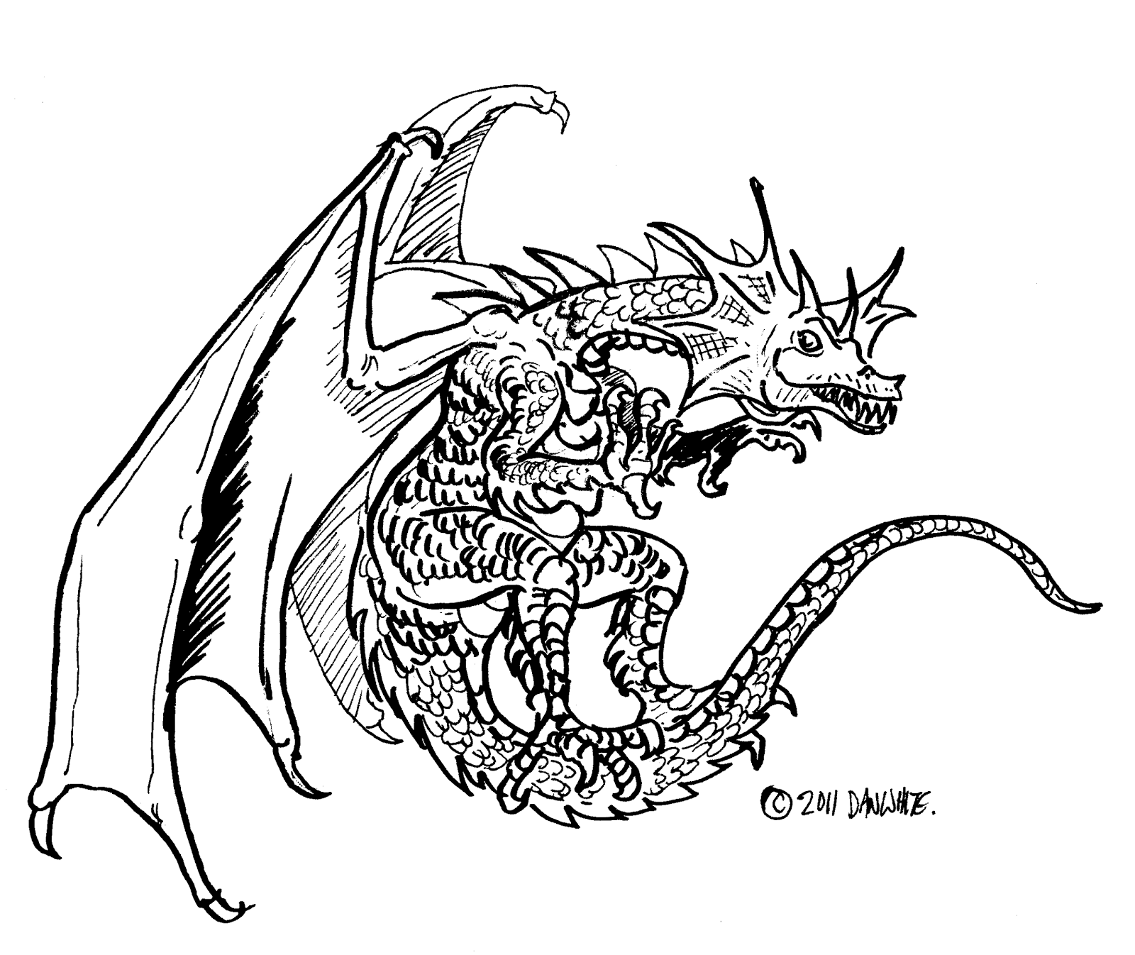 1600x1346 Fresh Scary Dragon Coloring Pages