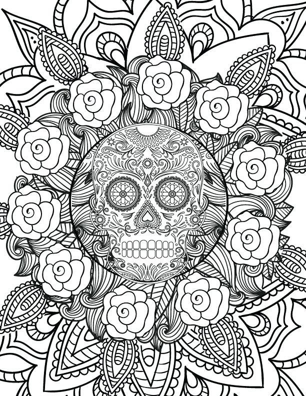 612x792 Spooky Coloring Pages Adult Coloring Page Very Scary Ghost
