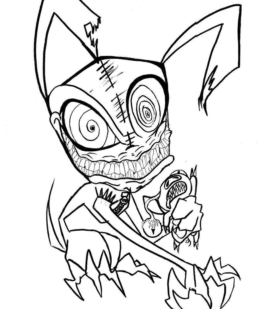Free Printable Horror Coloring Pages Free Halloween C - vrogue.co