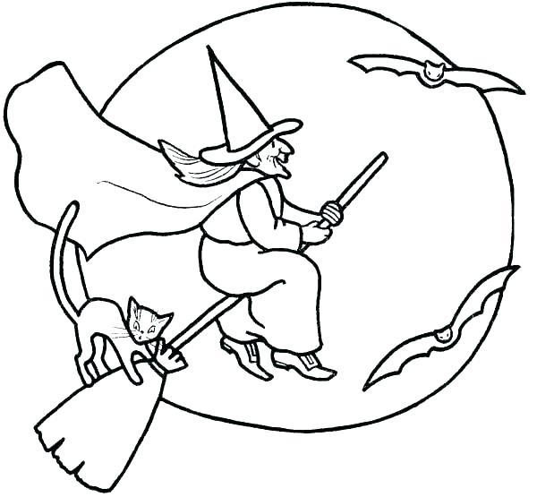 600x555 Awesome Scary Coloring Pages To Print