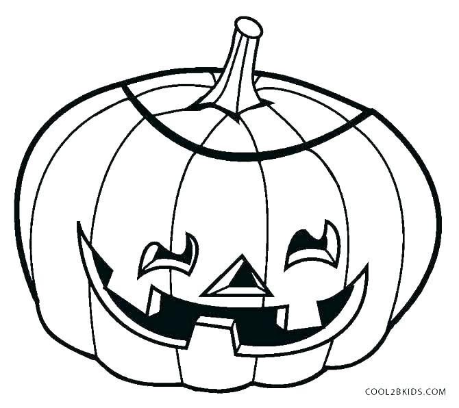 670x596 Pumpkin Faces Coloring Pages