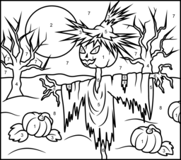 256x226 Scarecrow Coloring Page Printables Apps For Kids