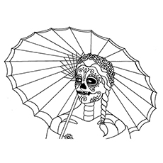 230x230 Top Skull Coloring Pages For Your Little One