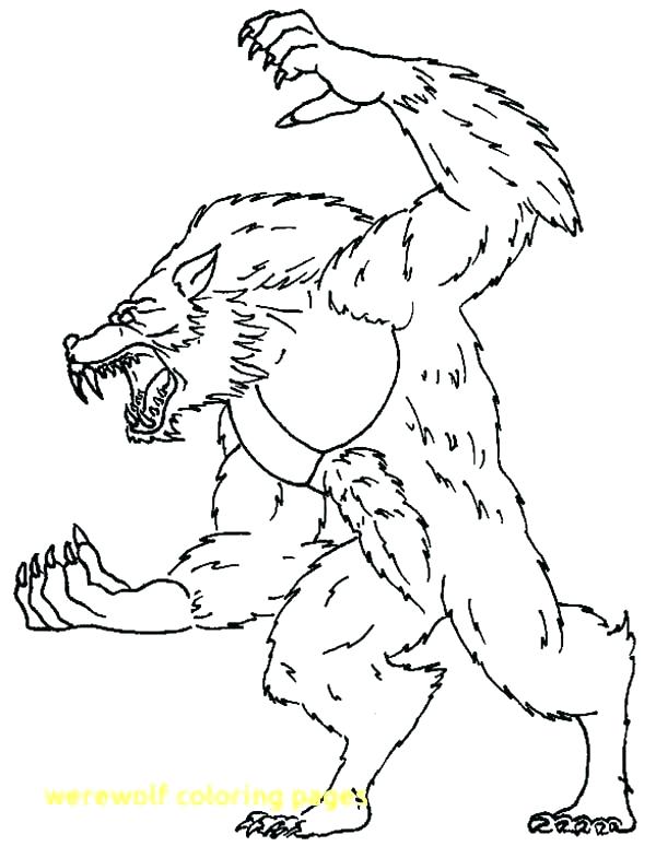 600x785 Werewolf Coloring Pages Werewolf Coloring Pages Werewolf Coloring