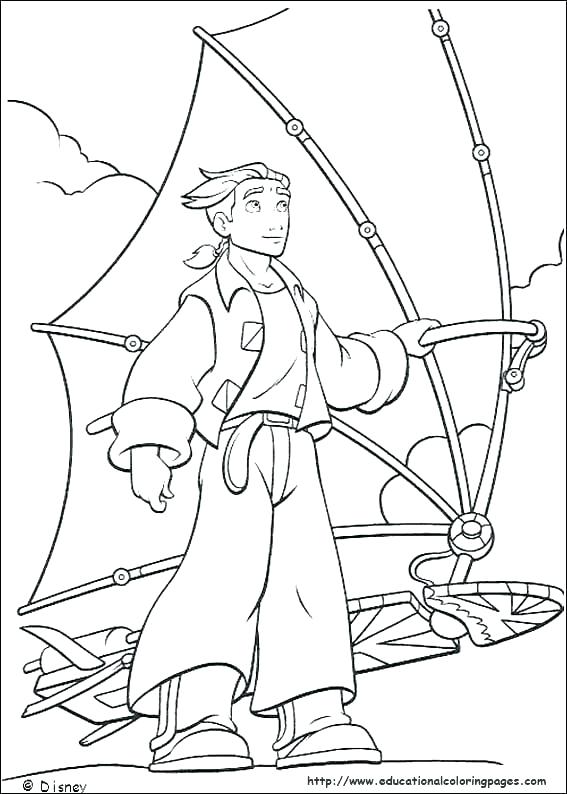 567x794 Treasure Coloring Pages