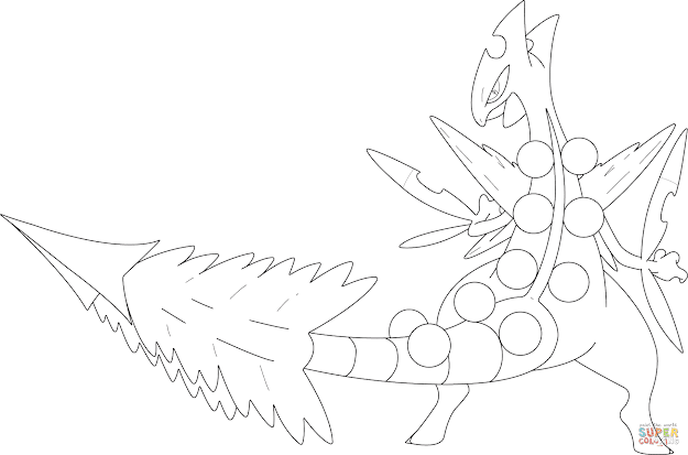 625x413 Top Mega Pokemon Coloring Pages Images