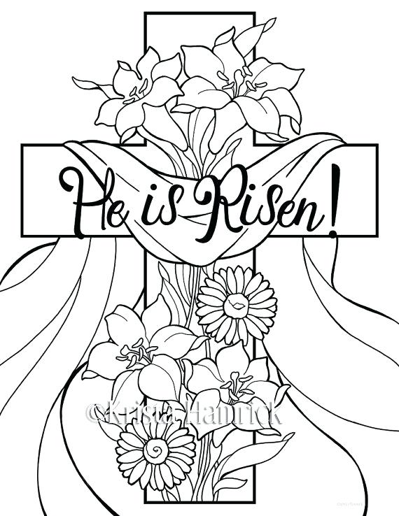 570x738 Easter Sunday Free Coloring Pages He Is Risen Coloring Pages