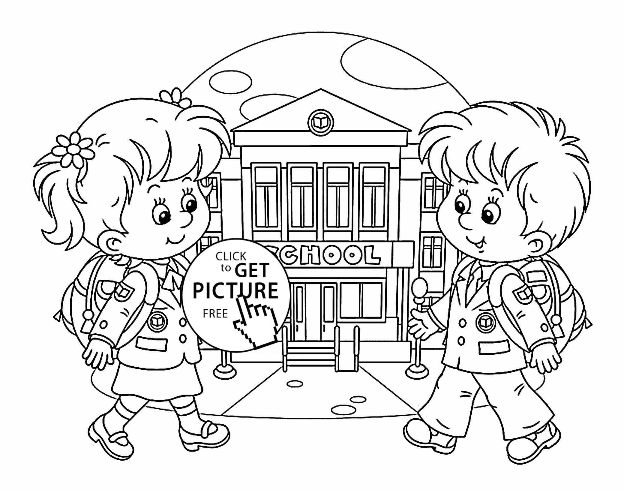 2080x1633 Exploit First Day Of School Coloring Pages For Kindergarten Book
