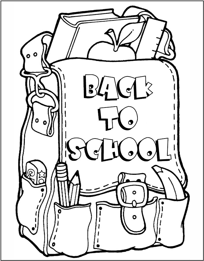 708x908 School Coloring Pages Great Froggy Goes To Free Printable