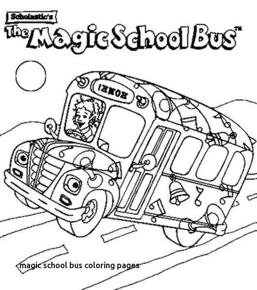 530x597 Beautiful Magic School Bus Coloring Pages Coloring Ws