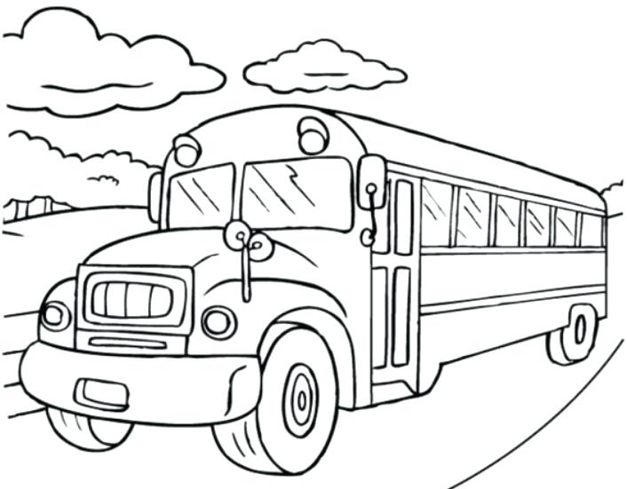 706x551 Printable School Bus Coloring Pages School Bus Coloring Pages