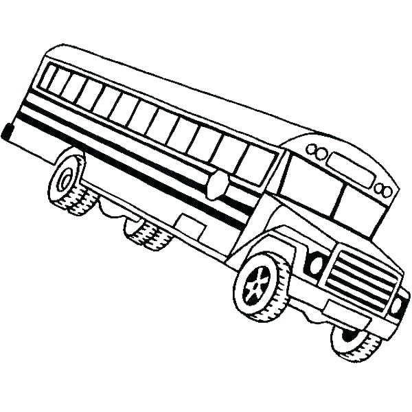 600x600 School Bus Coloring Page Bus Coloring Pages Bus Coloring Pages