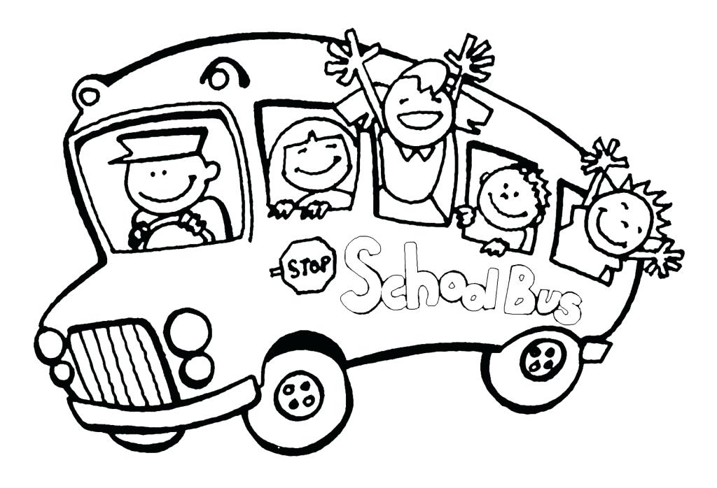 1024x698 Bus Coloring Pages To Print Coloring Pages Of School Buses