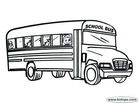 School Bus Printable Coloring Pages at GetDrawings | Free download