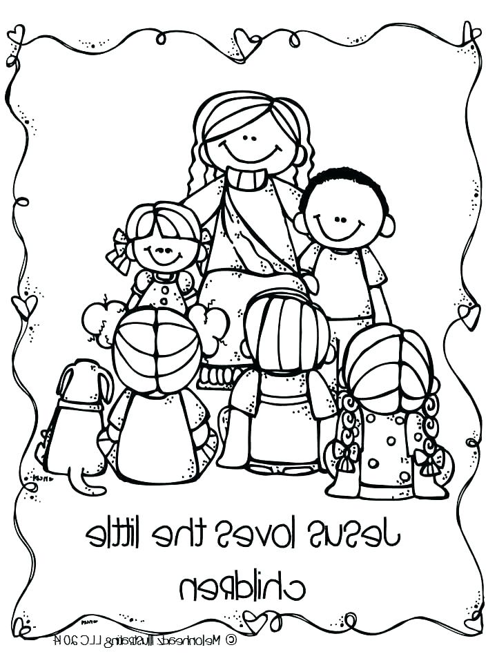 720x960 Pre School Coloring Pages Toddler Coloring Page Loves The Children