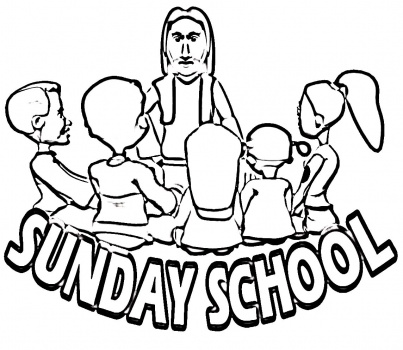 403x350 Kids Sunday School Coloring Pages
