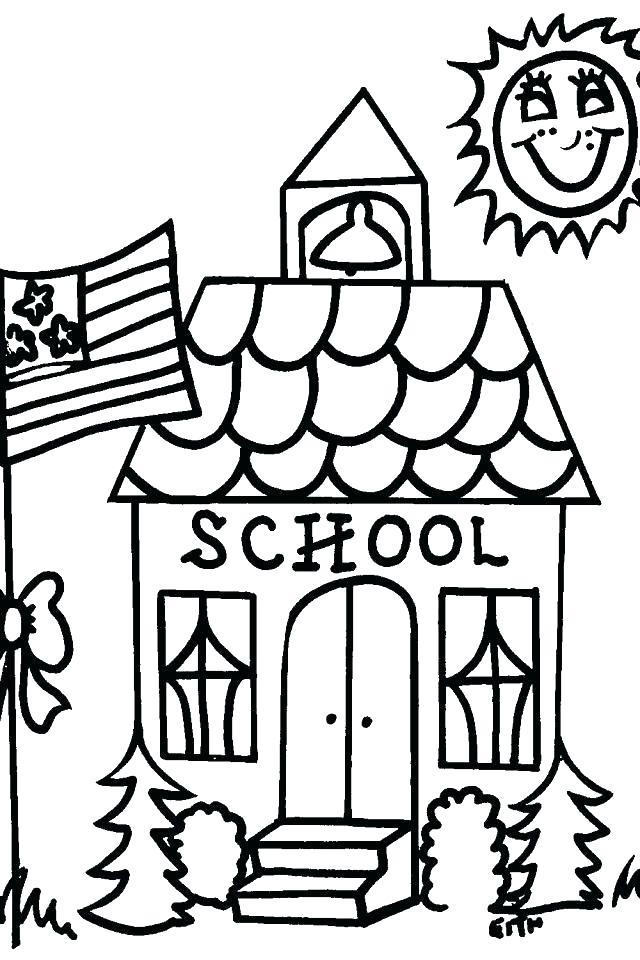 640x960 Back To School Coloring Pages Free Printables School Coloring