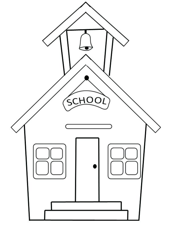612x792 School Coloring Walking To School Colouring Page School Coloring