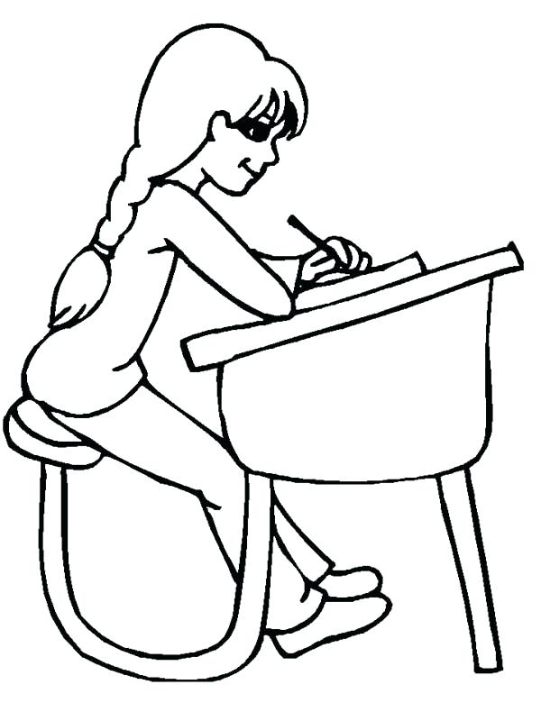 600x800 School Girl Coloring Pages Crying Girl Coloring Page The View