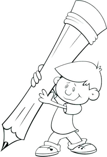 358x525 School Supplies Coloring Pages School Supplies Coloring Pages