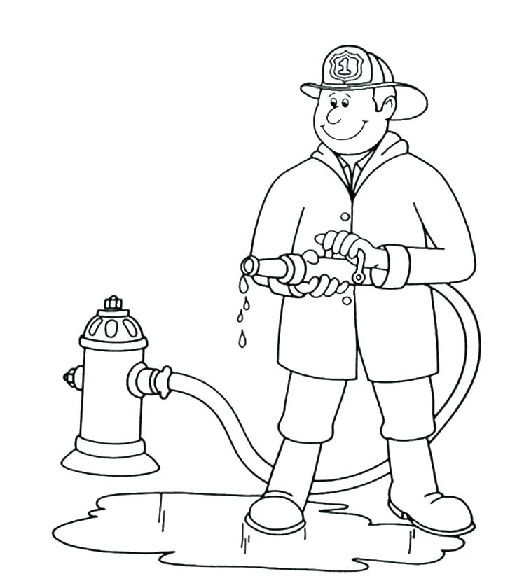 728x830 Uniform Coloring Pages Policeman Coloring Page Policeman Coloring