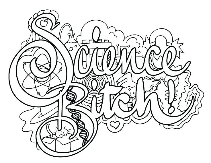 Science Beaker Coloring Pages at GetDrawings | Free download