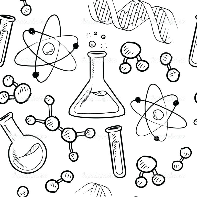770x770 Science Coloring Free Spectacular Science Coloring Pages