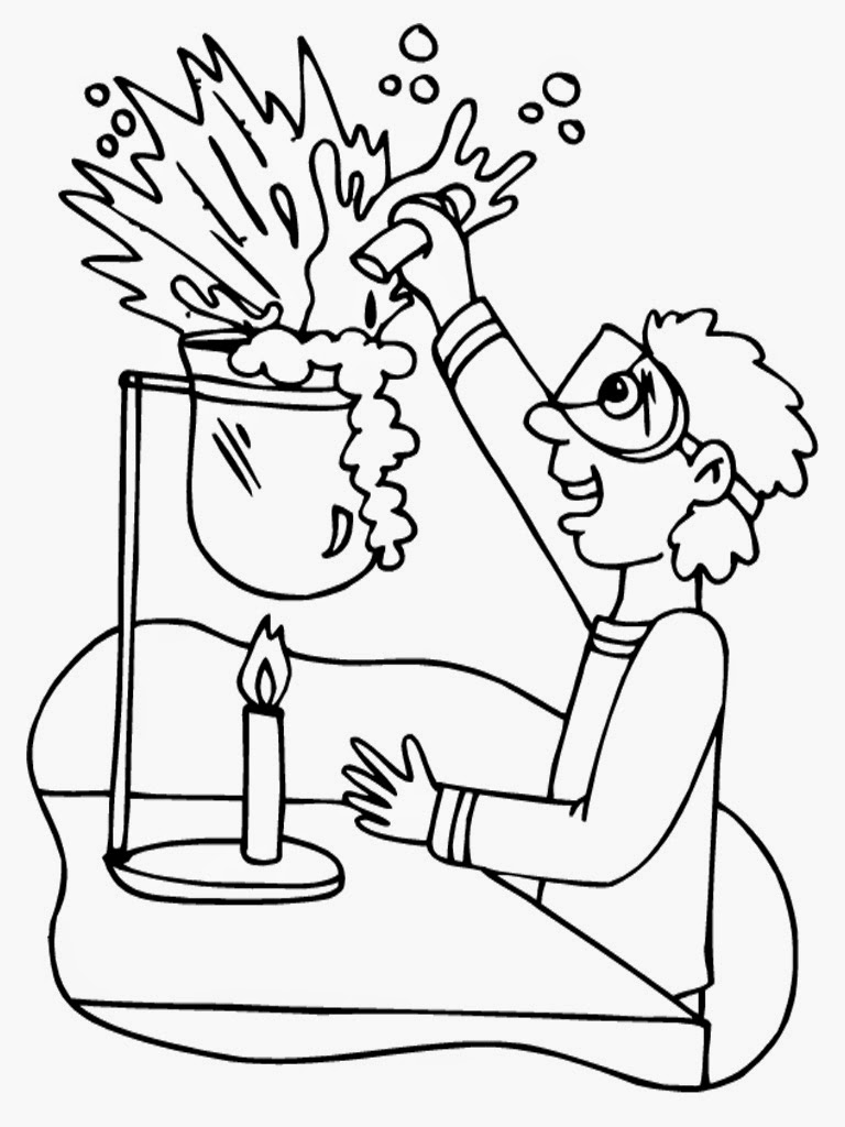 768x1024 Scientist Coloring Pages Realistic Coloring Pages