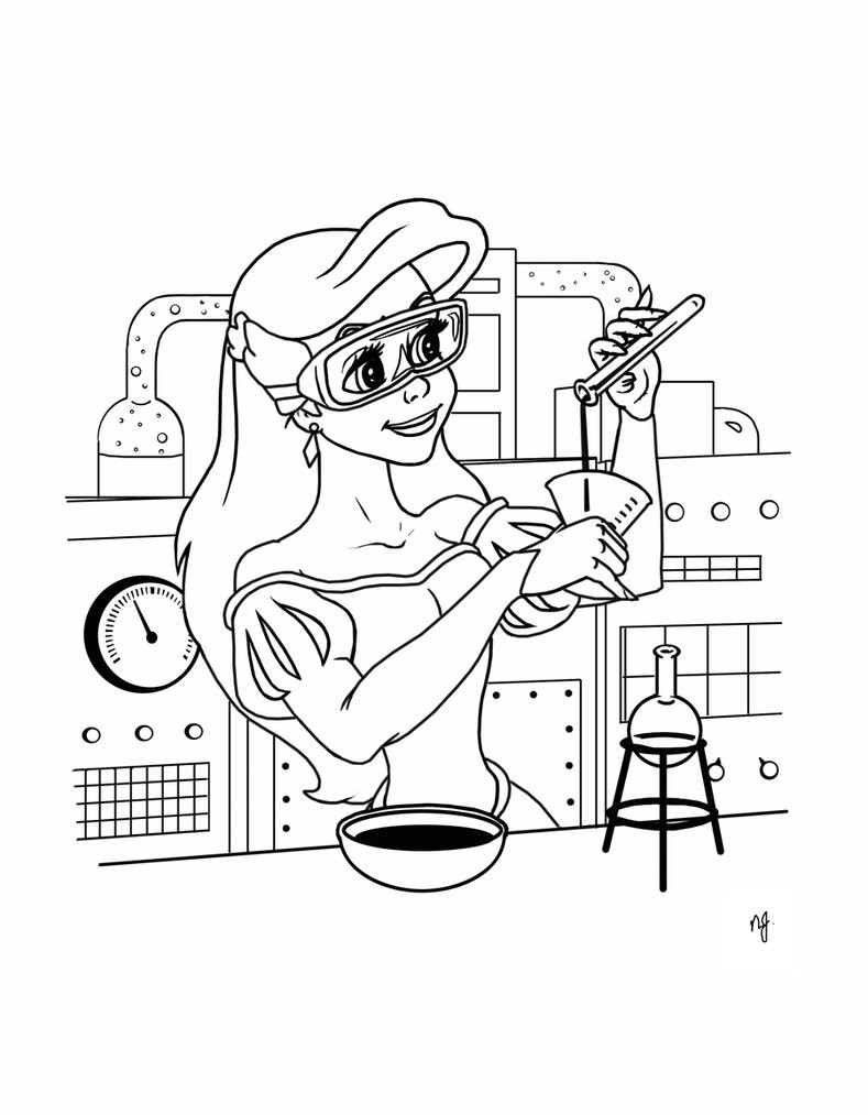 789x1013 Coloring Pages Science Acpra