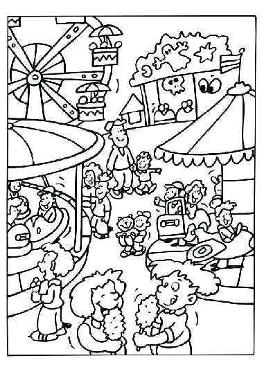 381x540 Fair Coloring Pages Free E County Fair Coloring Pages Free E