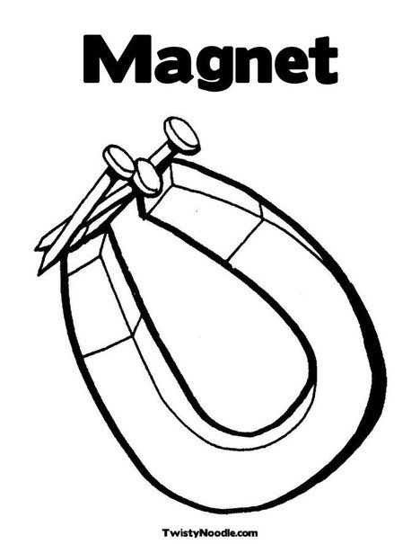 468x605 Magnet Nails Coloring Page Pac Magnets