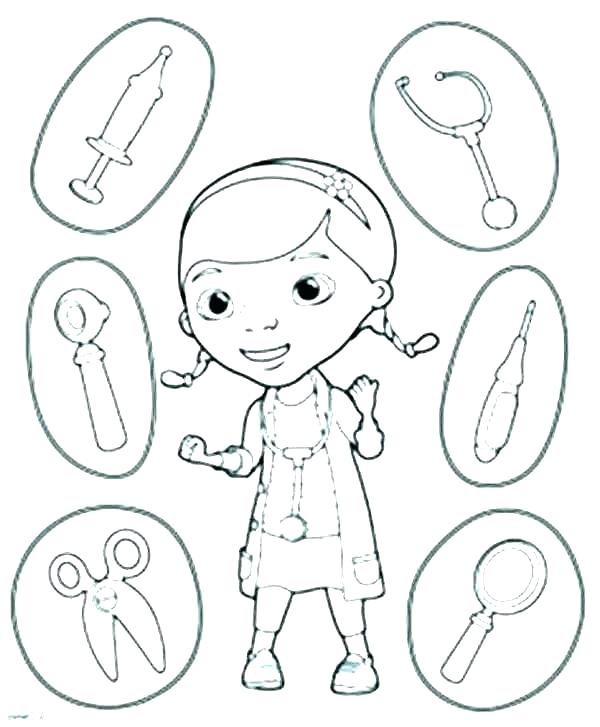 600x727 Tools Coloring Page Color Pages Science Tools Coloring Sheets