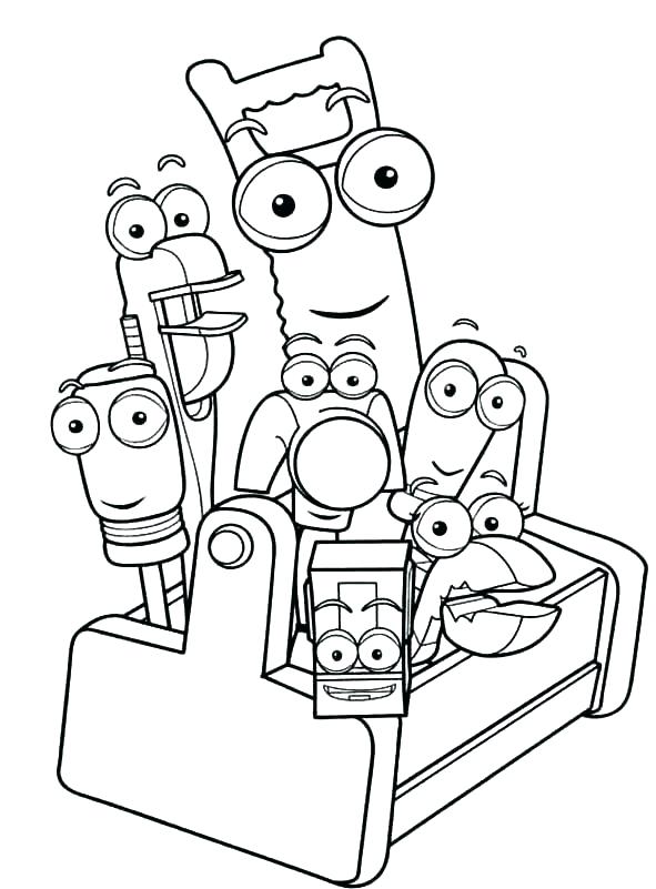 591x801 Perfect Science Tools Coloring Pages Mold