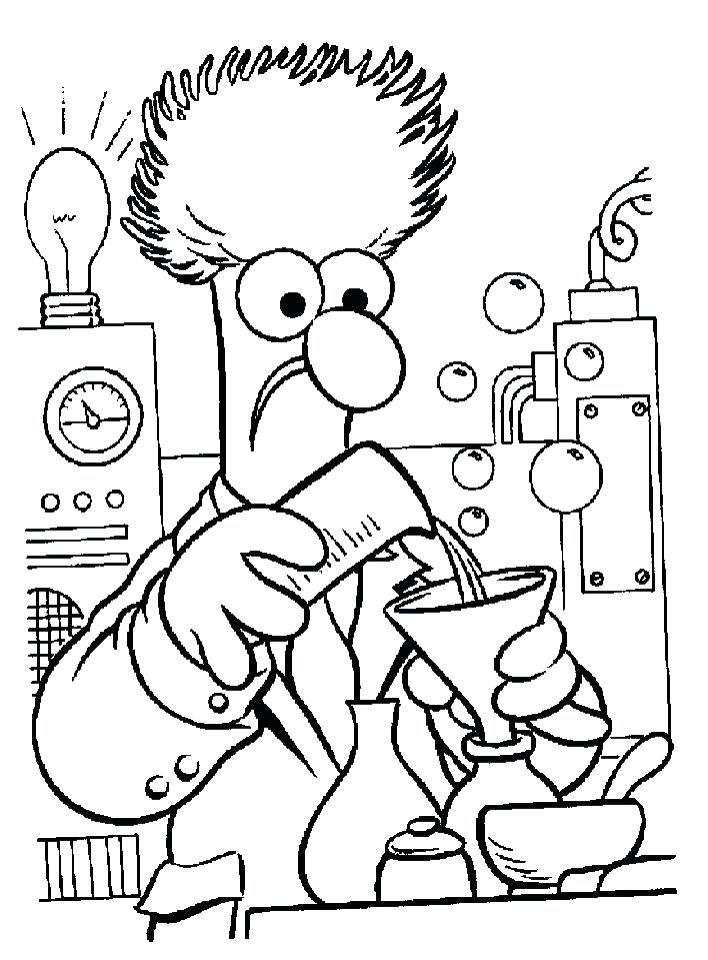 708x960 Chemistry Coloring Page Science Coloring Sheets Science Coloring