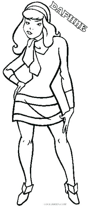 285x670 Scooby Doo Coloring Pages Online Free Coloring Pages Of Scooby Doo