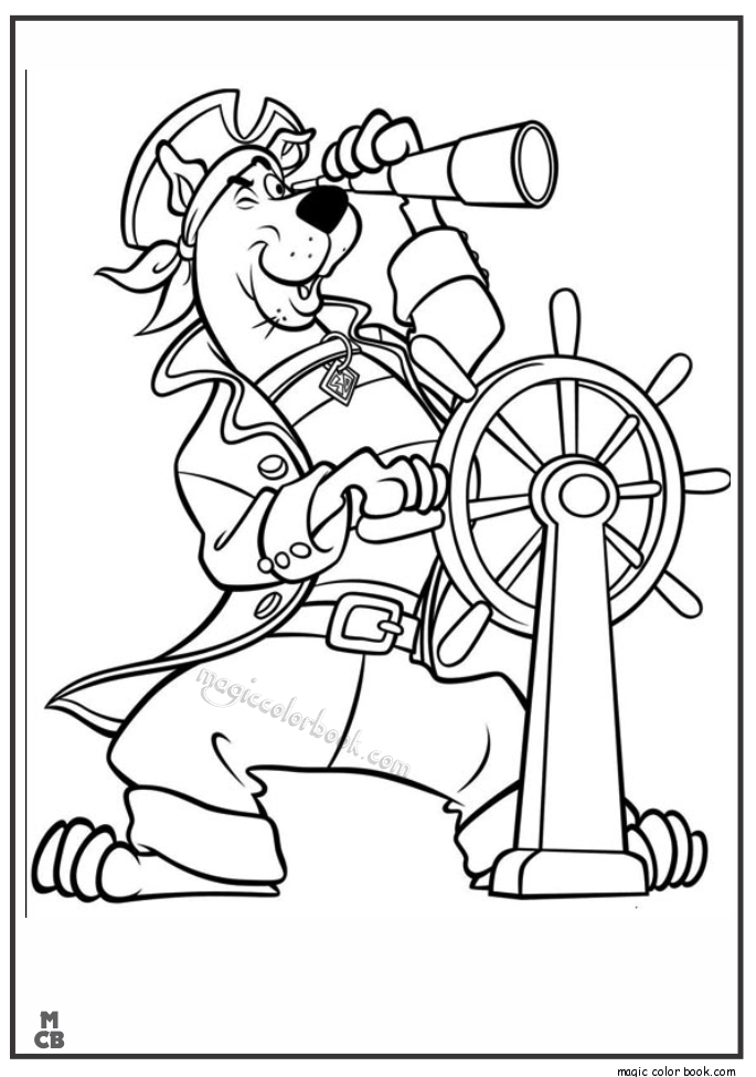 685x975 Scooby Doo Coloring Pages
