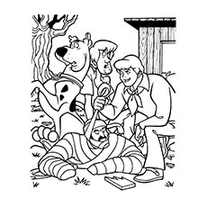 230x230 Top Free Printable Scooby Doo Coloring Pages Online