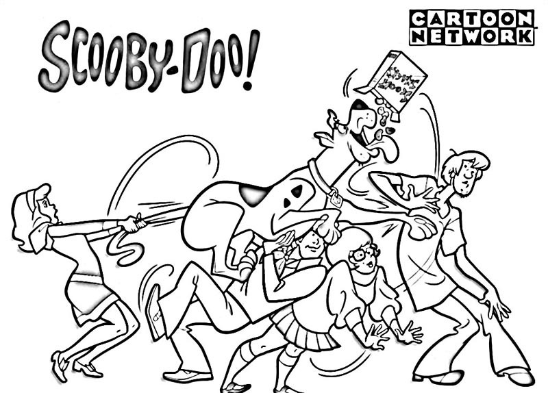 Batman And Scooby Doo Page Coloring Pages