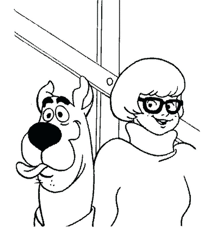 Scooby Doo Characters Coloring Pages at GetDrawings | Free download
