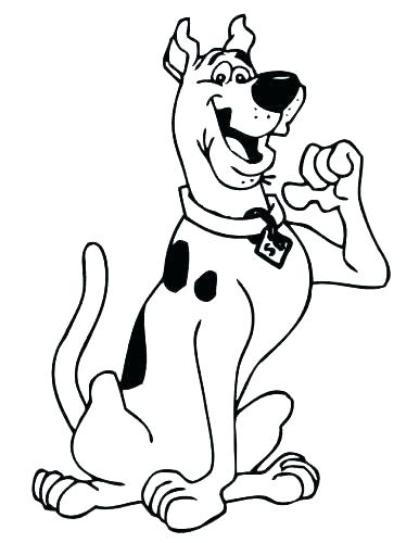 386x500 Coloring Pages Of Scooby Doo Coloring Pages For All Coloring Pages