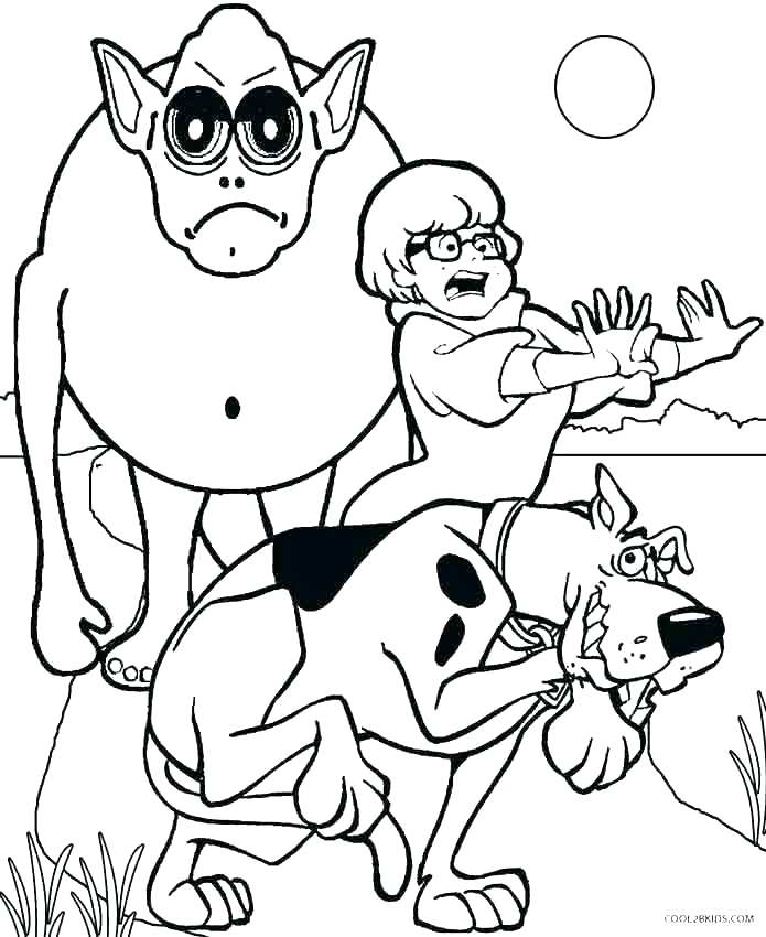 695x850 Scooby Doo Coloring Page Best Of Of Free Printable Coloring Pages